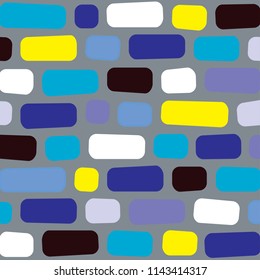 brick abstract pattern wall background. cool vector