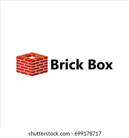 Brick Box Logo Template Design