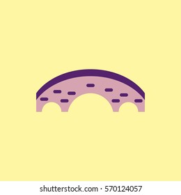 Brick Bridge Arch Architecture Building Monument vector illustration