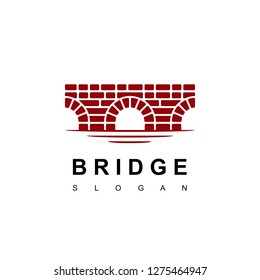 Brick Bridge Logo, Classic Building Design Inspiration