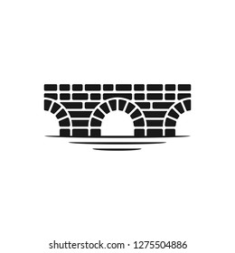 Brick Bridge Logo, Classic Building Design Inspiration