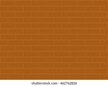 Brick brown color background.