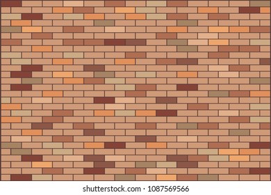 brick brown wall background