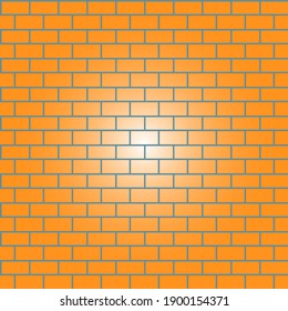 Brick ceramic masonry with glare