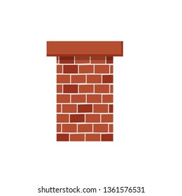Brick Chimney - Flat Design