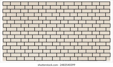 Brick Colour design Pattern Seamless Design Wallpaper Design Art Printable