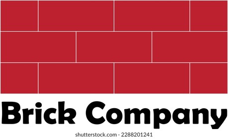 Brick Company Logo ,Brick wall .eps