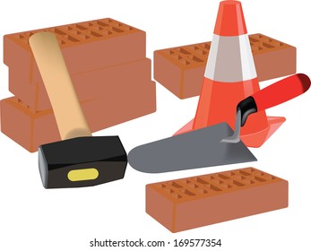 brick, cone chisel median bribe