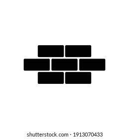 Brick Construction Icon Vector Sign Symbol Isolated