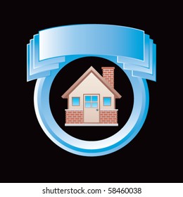 brick house blue display