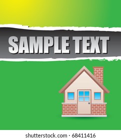 brick house green ripped template