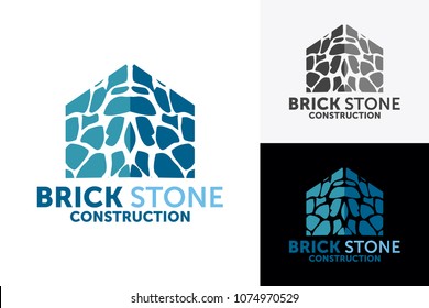 Brick House Logo Design Template Element