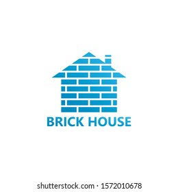 Brick House Logo Template Design