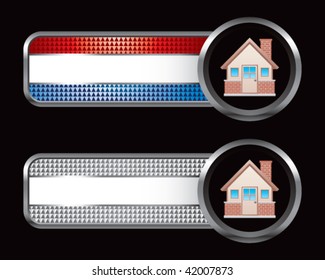 brick house striped banners