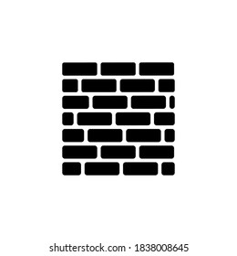 brick icon vector design trendy