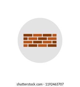 Brick icon. vector illustration