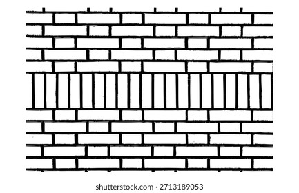 Ilustración de ladrillo, pared de ladrillo, ladrillo para la construcción, fondo de pared de ladrillo