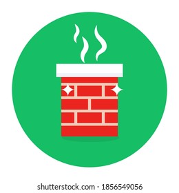 A Brick Kiln Icon In Trendy Design,flat Vector Of Furnace 