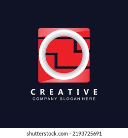 Logo-Design, Illustration von Baumaterial, Produktname des Bauunternehmens