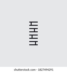 Brick logo with letter i symbol vector template