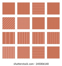 Brick of masonry for design