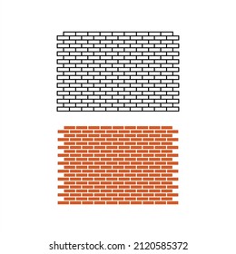 Brick motif vector design for graphic elements