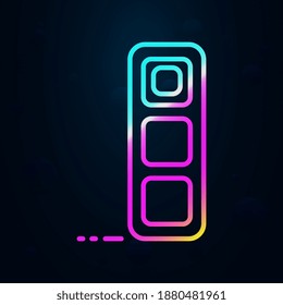 Brick nolan icon. Simple thin line, outline vector of speed icons for ui and ux, website or mobile application