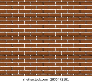 Brick pattern background design illustration