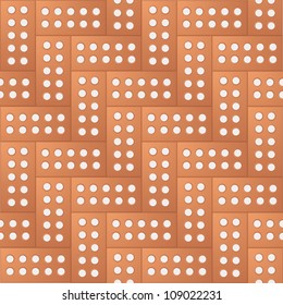 Brick pattern with seamless design with repeating concept