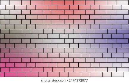  Brick Pattern Seamless Design Wallpaper Art Printable