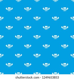Brick pattern vector seamless blue repeat for any use