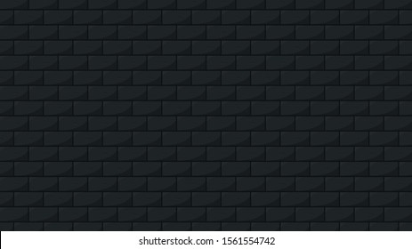 Brick pattern wallpaper. Brick wall background. black brick wallpaper.