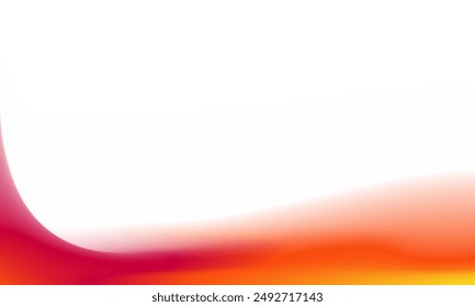 Brick Red Orange abstract copy space gradient vector background suitable for presentation or advertising templates