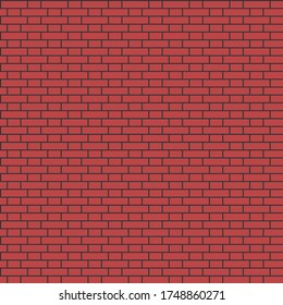 
brick red pattern vector graphic
