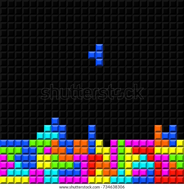 retro tetris