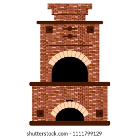 Brick Russian oven