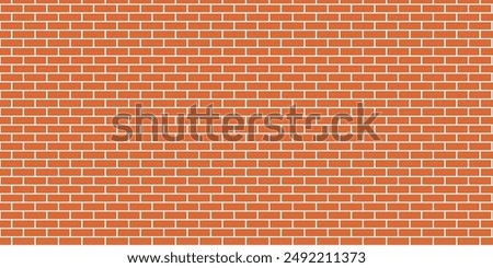 Brick shape pattern vector illustration