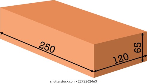 brick size clay build architecture