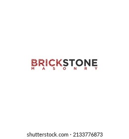 Brick Stone Logo Sign Design