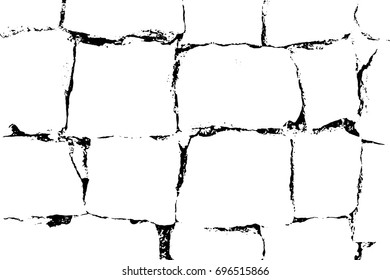 Brick texture. Grunge stone packground. Vector pattern.