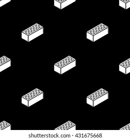 Brick vector icon for web and mobile