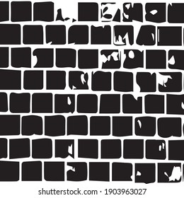 Brick Vector illustration isolated on a white background