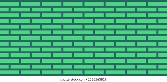 Brick wall background. Seamless geometric pattern with rectangles, lines.