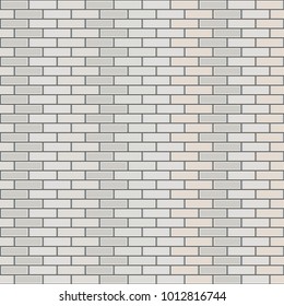Brick Wall background Seamless pattern. Vector Illustration.