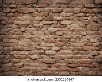 Brick wall background. Brick wall background texture. Background of old vintage brick wall.	brick wall for brickwork background design.