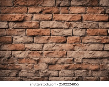 Brick wall background. Brick wall background texture. Background of old vintage brick wall.	brick wall for brickwork background design.