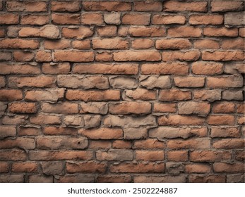 Brick wall background. Brick wall background texture. Background of old vintage brick wall.	brick wall for brickwork background design.