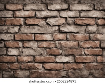 Brick wall background. Brick wall background texture. Background of old vintage brick wall.	brick wall for brickwork background design.