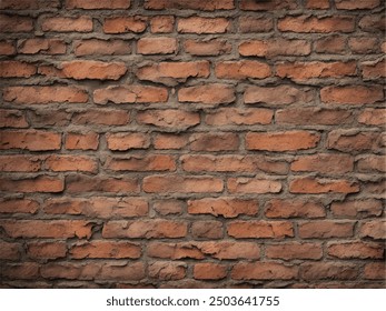 Brick wall background. Brick wall background texture. Background of old vintage brick wall.	brick wall for brickwork background design.