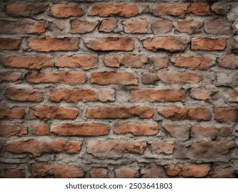 Brick wall background. Brick wall background texture. Background of old vintage brick wall.	brick wall for brickwork background design.